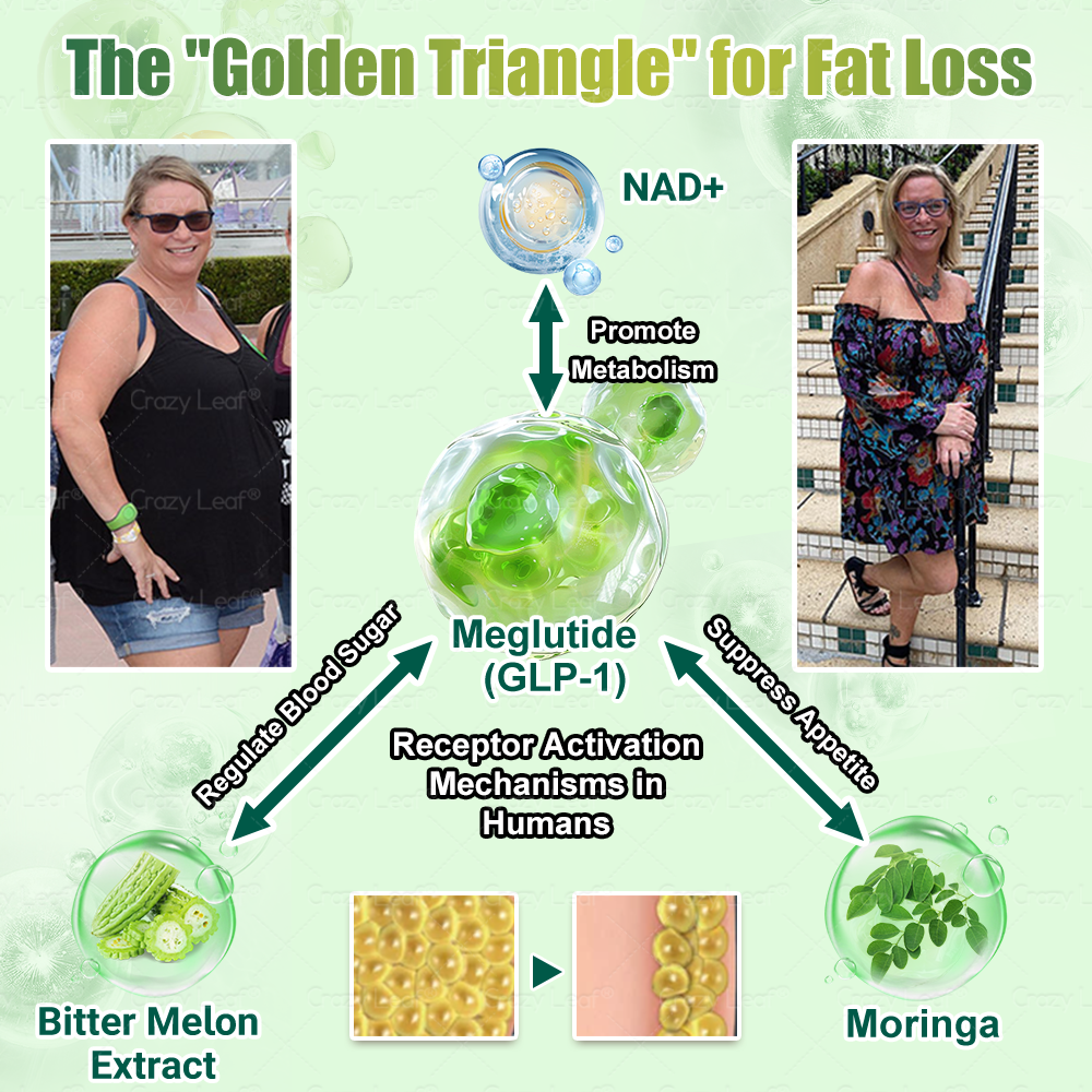 "Last 30 Minutes: Buy One, Get One Free!" TOOYES® Meglutide GLP-1 Activating Oral Solution-Moringa • NAD+ •Yerba Mate-Natural Support for Slimming Anti-Aging & Sugar Metabolism