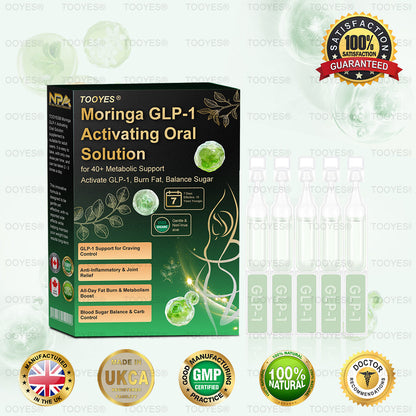 "Last 30 Minutes: Buy One, Get One Free!" TOOYES® Meglutide GLP-1 Activating Oral Solution-Moringa • NAD+ •Yerba Mate-Natural Support for Slimming Anti-Aging & Sugar Metabolism